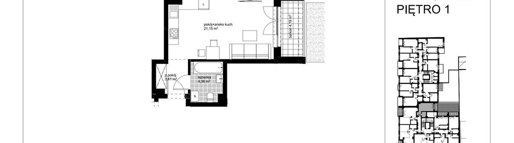 Mieszkanie w inwestycji: Apartamenty Kopernika - etap II