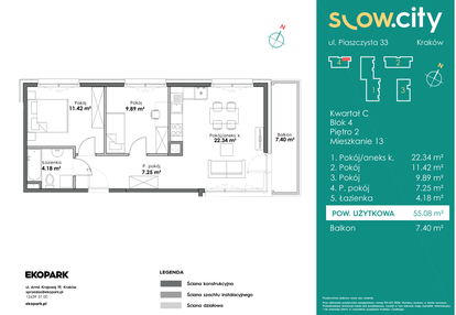 Mieszkanie w inwestycji: Slow City