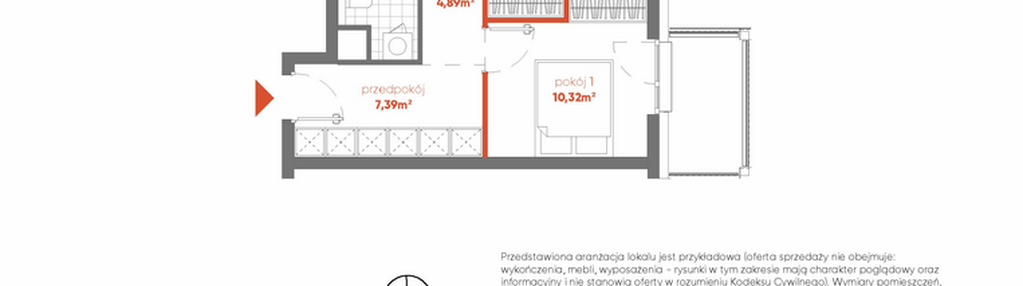 Mieszkanie w inwestycji: Pierwsza Dzielnica - etap III