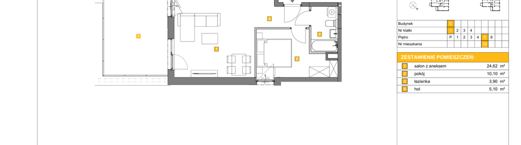 Mieszkanie w inwestycji: Osiedle Rapsodia etap 3