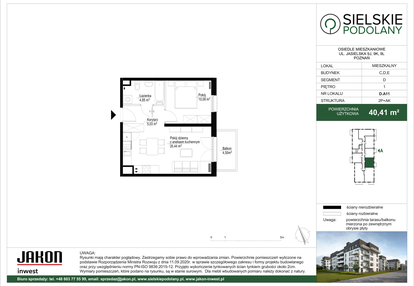 Mieszkanie w inwestycji: Sielskie Podolany II