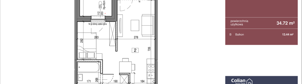 Mieszkanie w inwestycji: Goplana budynek G