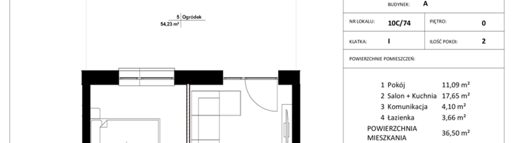 Mieszkanie w inwestycji: Jasielska 8C etap II
