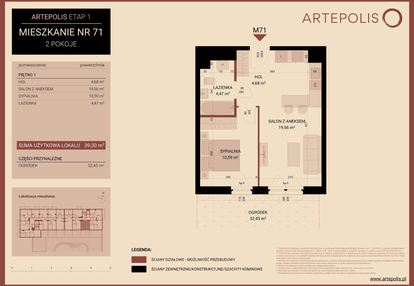Mieszkanie w inwestycji: Artepolis