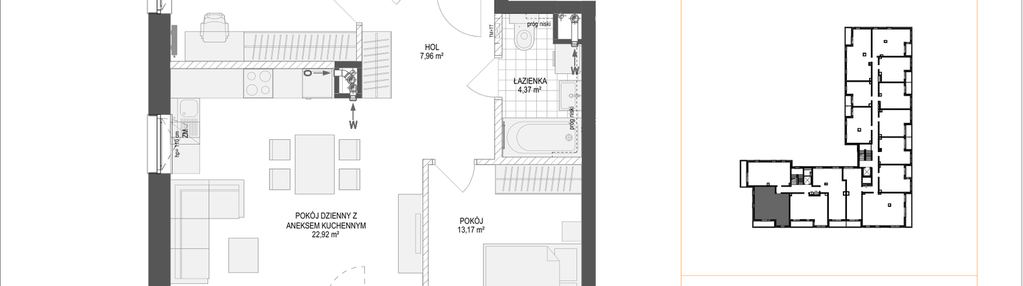 Mieszkanie w inwestycji: Konstelacja etap IV