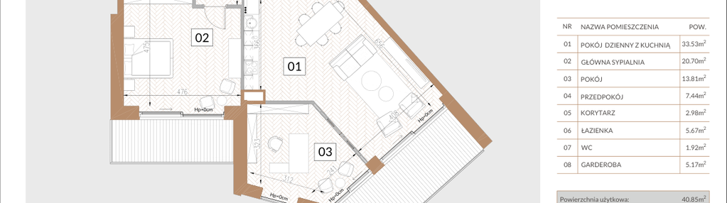 Mieszkanie w inwestycji: Portico Marina