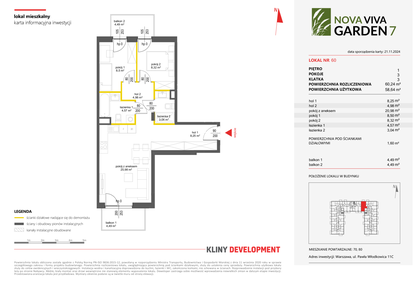 Mieszkanie w inwestycji: Nova Viva Garden 7