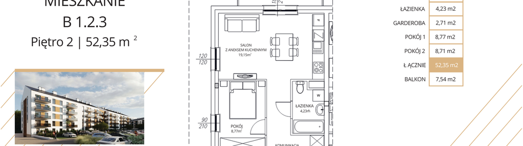 Mieszkanie w inwestycji: Apartamenty Nowe Miasto