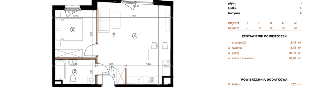 Mieszkanie w inwestycji: LIPOVA