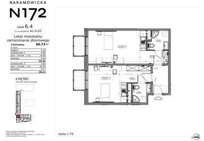 Mieszkanie w inwestycji: Naramowicka 172