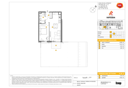 Mieszkanie w inwestycji: Osiedle Rapsodia etap 3