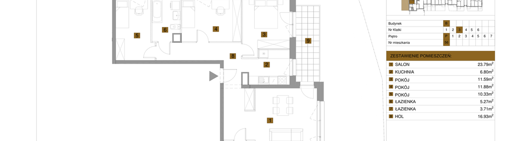 Mieszkanie w inwestycji: Apartamenty nad Oławką etap II