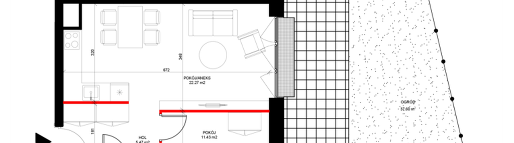 Mieszkanie w inwestycji: INSPIRE ETAP V – bud. F, G