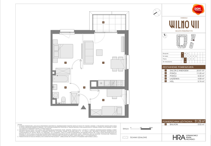 Mieszkanie w inwestycji: Osiedle Wilno VII etap 3