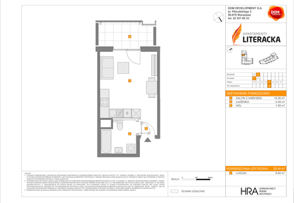 Mieszkanie w inwestycji: Apartamenty Literacka etap 2