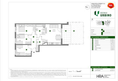 Mieszkanie w inwestycji: Osiedle Urbino etap 4.1