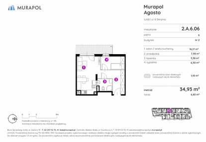 Mieszkanie w inwestycji: Murapol Agosto