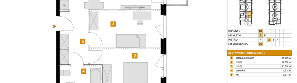 Mieszkanie w inwestycji: Osiedle Arkadia etap 2