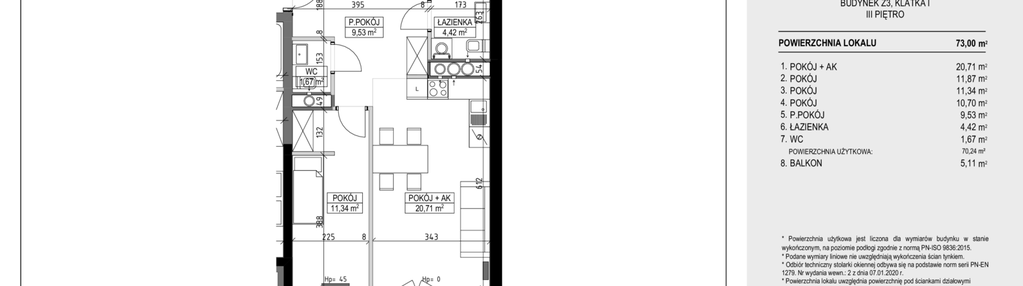 Mieszkanie w inwestycji: Enklawa Apartamenty Z3