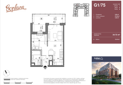 Mieszkanie w inwestycji: Goplana budynek G