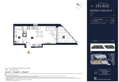 Mieszkanie w inwestycji: Rezydencja Zegrze etap III