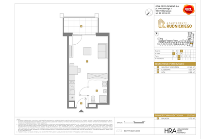 Mieszkanie w inwestycji: Apartamenty Rudnickiego