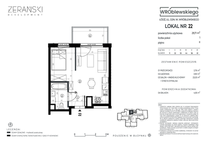Mieszkanie w inwestycji: Wróblewskiego
