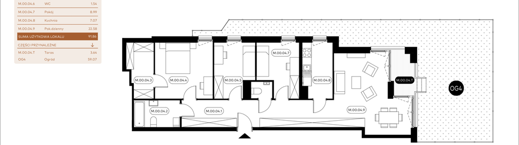 Mieszkanie w inwestycji: Białoprądnicka Park