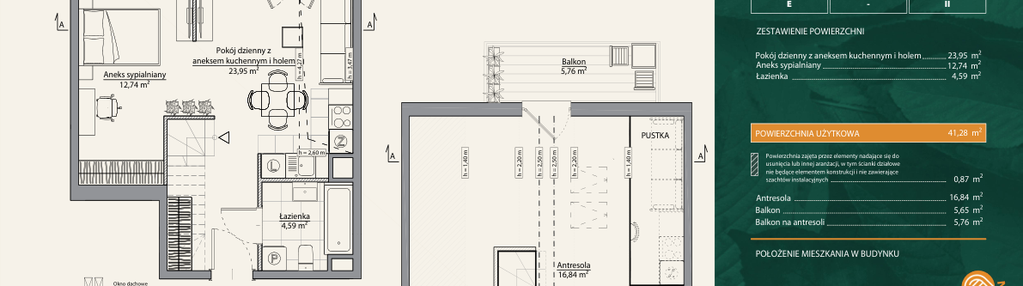 Mieszkanie w inwestycji: Aalto