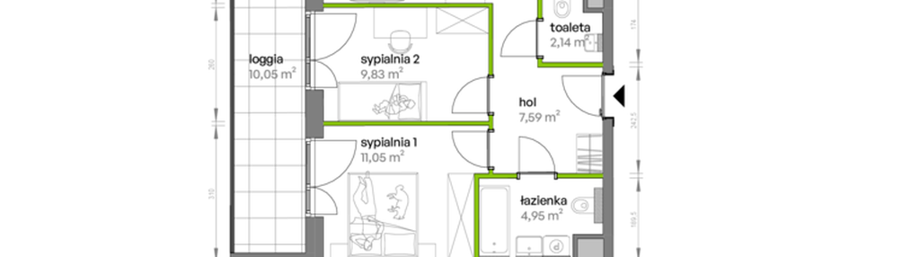Mieszkanie w inwestycji: Ptasia Vita