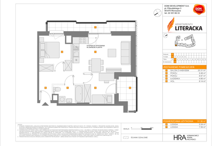 Mieszkanie w inwestycji: Apartamenty Literacka etap 2.3