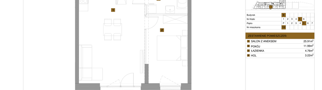 Mieszkanie w inwestycji: Apartamenty nad Oławką etap II