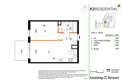 Mieszkanie w inwestycji: Kowalskiego 37