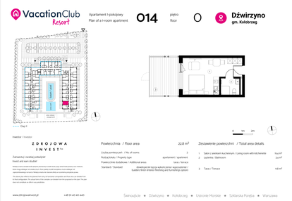 Mieszkanie w inwestycji: VacationClub Resort