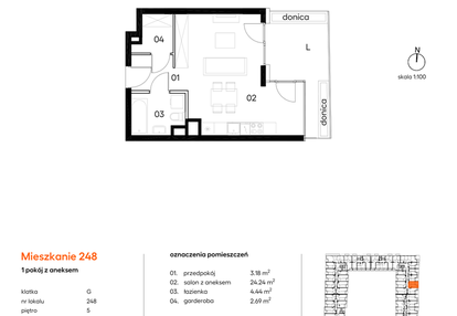 Mieszkanie w inwestycji: Miasto Polskich Mistrzów Olimpijskich
