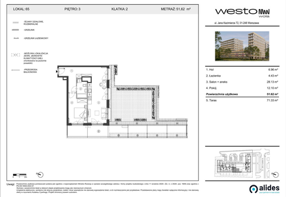 Mieszkanie w inwestycji: Westo Wola