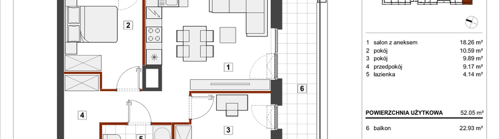 Mieszkanie w inwestycji: Warszawski Świt etap VII