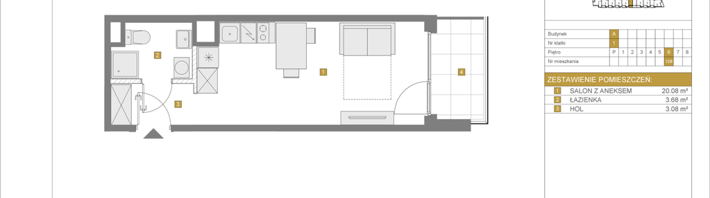 Mieszkanie w inwestycji: Apartamenty Grzybowska 11