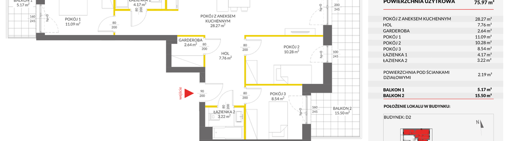 Mieszkanie w inwestycji: Viva Piast 6