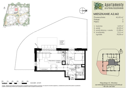 Mieszkanie w inwestycji: Apartamenty przy Parku Szczytnickim