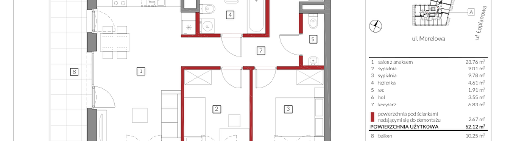 Mieszkanie w inwestycji: Przystań Żerań
