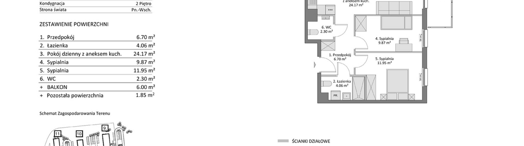 Mieszkanie w inwestycji: Osiedle Pastelowe etap IV