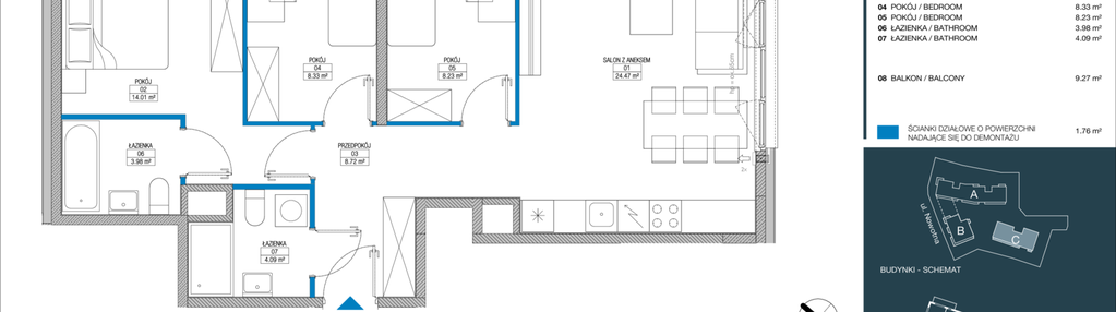Mieszkanie w inwestycji: Meri Apartamenty