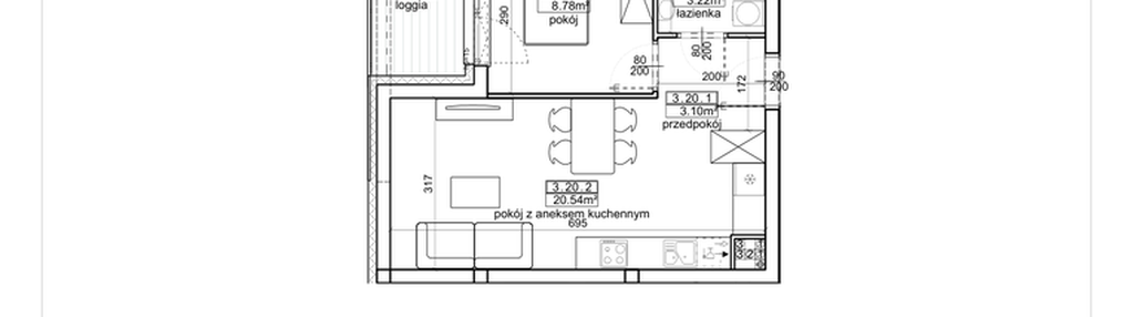 Mieszkanie w inwestycji: Wave etap II