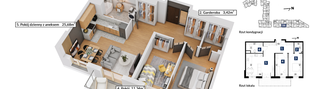 Mieszkanie w inwestycji: Nova Park etap III