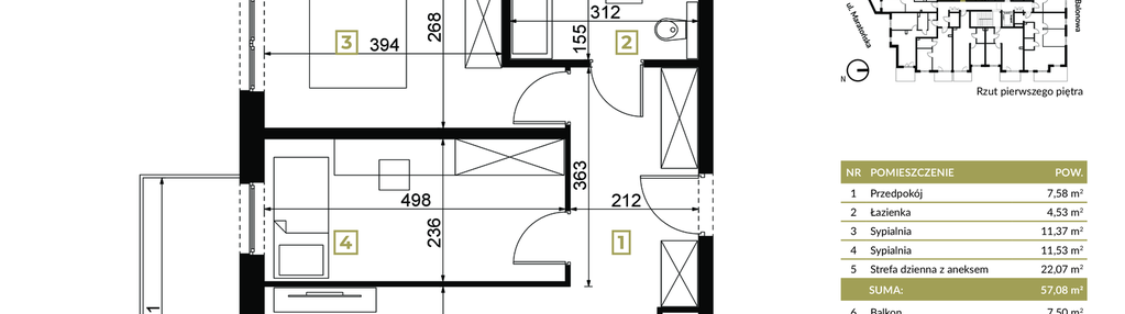 Mieszkanie w inwestycji: Apartamenty Balonowa