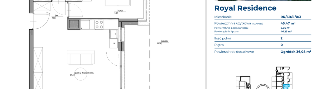 Mieszkanie w inwestycji: Royal Residence 6B