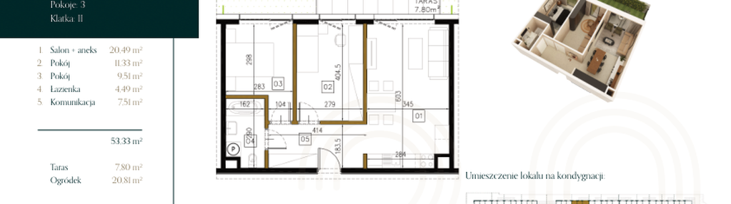 Mieszkanie w inwestycji: Apartamenty Wybickiego 2.0