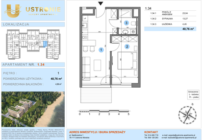 Mieszkanie w inwestycji: Ustronie Luxury Apartments