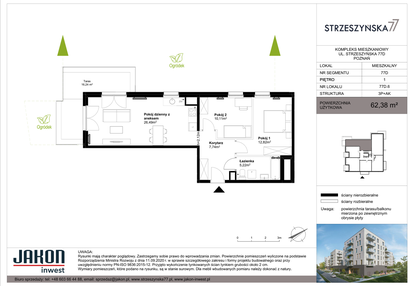 Mieszkanie w inwestycji: Strzeszyńska 77